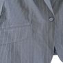 PLUS SIZE (20) Navy Pinstripe Blazer. New Image 3