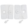 BN Gazebo Weights 4 pcs PE White Image 4