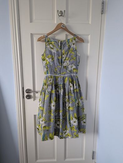 River Island Fit and Flare 1950s Style Dress Size 8