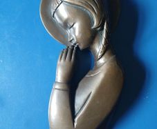 Wild Goose Studio Madonna plaque