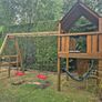 Free Climbing Frame and Swing Set Image 2