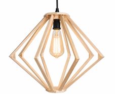 Handmade Wooden Pendant Light