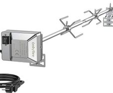Universal BBQ Skewer Rotisserie Kit with Motor