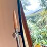 Rare Vintage 80's Japanese Floor Mirror, Dulton, Free Standing, Full Length Image 7