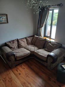 Corner Sofa suitable for rental/student accommodation