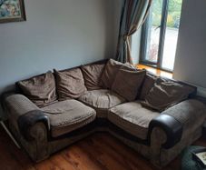 Corner Sofa suitable for rental/student accommodation