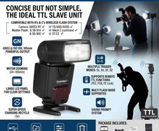 Yongnuo YN-510EX Wireless TTL Slave Flash Speedlite for Nikon Speedlight Flash Unit