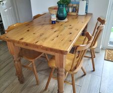 Dining Table and Four Chairs