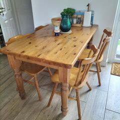 Dining Table and Four Chairs