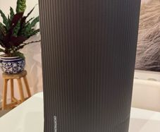 Ultra Comfortable and Wide Pilates Mat Black