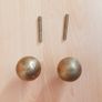 Vintage brass door knobs Image 2