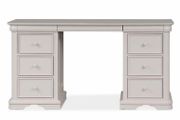 Newport Light Grey 6 Drawer Dressing Table