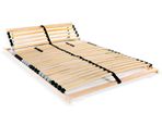 Slatted Bed Base with 28 Slats 7 Zones 140x200 cm