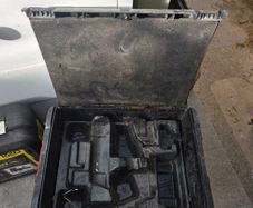 Milwaukee Hard cases for tools 2x and Dewalt hardcase 1x