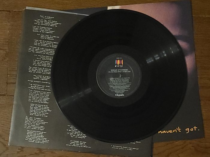 Sinead O'Connor - I Do Not Want What I Haven't Got (original pressing, vinyl album)