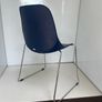 Blue office chair Image 4