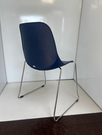 Blue office chair