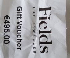 Fields Jewellery Gift Voucher