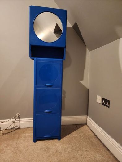 Ikea Cabinet with doors and Wall storage with mirror