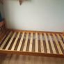 Pine single bed frame Image 3