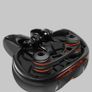 Extra Wide Comfort Saddle Bicycle Seat Pad Soft Padded MTB Bike Gel Saddle Image 9
