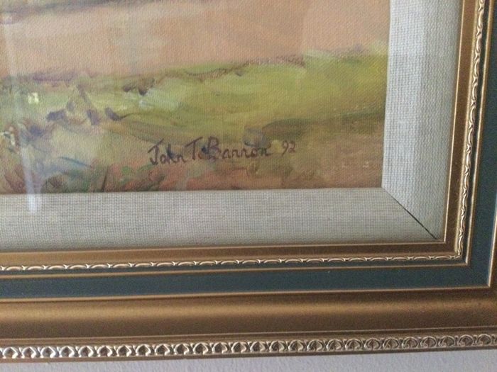 Art - Original Oil on Canvas ( John T. Bannon) ( Reduced)