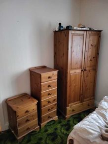 Bedroom pine furniture