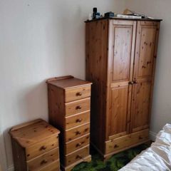 Bedroom pine furniture