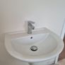 Bathroom Bath, Wash Basin with Taps , Toilet. Very Good Condition Image 2