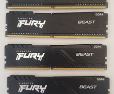 Kingston Fury Beast 4 x 8gb 3200mhz Ddr4 Ram