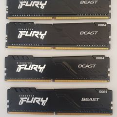 Kingston Fury Beast 4 x 8gb 3200mhz Ddr4 Ram