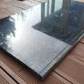 Speckled Black Marble Worktop sections Used but Like New no damage Image 10