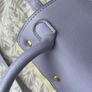 purple basket weave bag Image 4