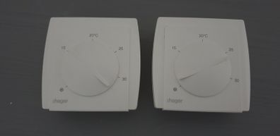 Hager Manual Thermostat - 2 units