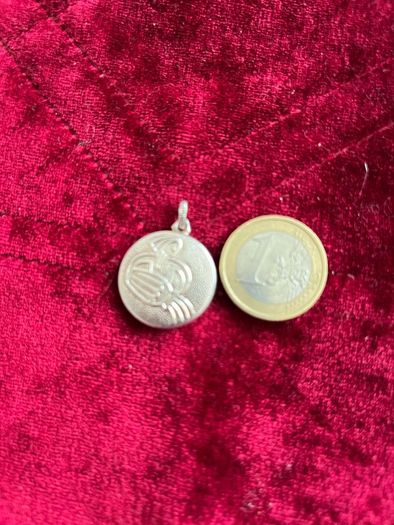 Sterling silver pendant charm