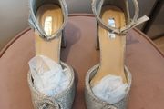Linzi silver shoes