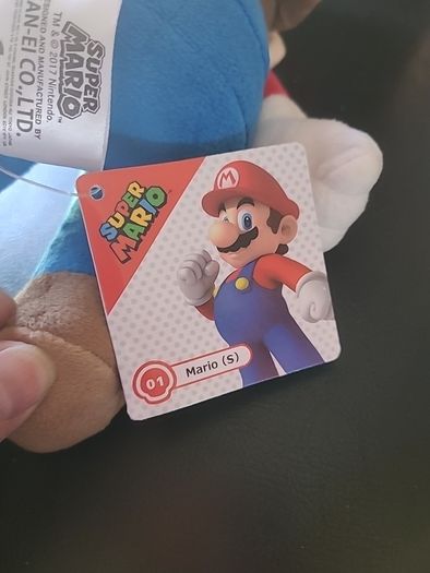 Super Mario Plush 9" Stuffed Toy Little Buddy Nintendo 2017 Mario Bros.