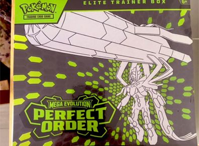 Pokemon Tcg Mega Evolution Perfect Order Elite Trainer Box