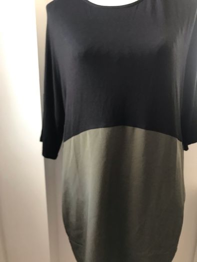 Capsule Dress size 12 to 14 green / black New with tags