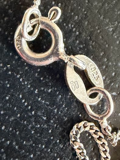 silver necklace