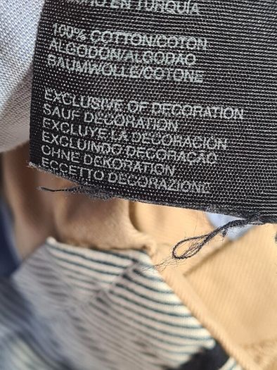 mens TOMMY HILFIGER chinos trousers jeans beige brown Size W38 L 32