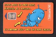 1994 France 50 unit Morpion (Schlumberger - SC5 SB) Call card