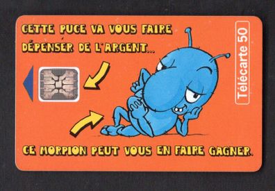 1994 France 50 unit Morpion (Schlumberger - SC5 SB) Call card