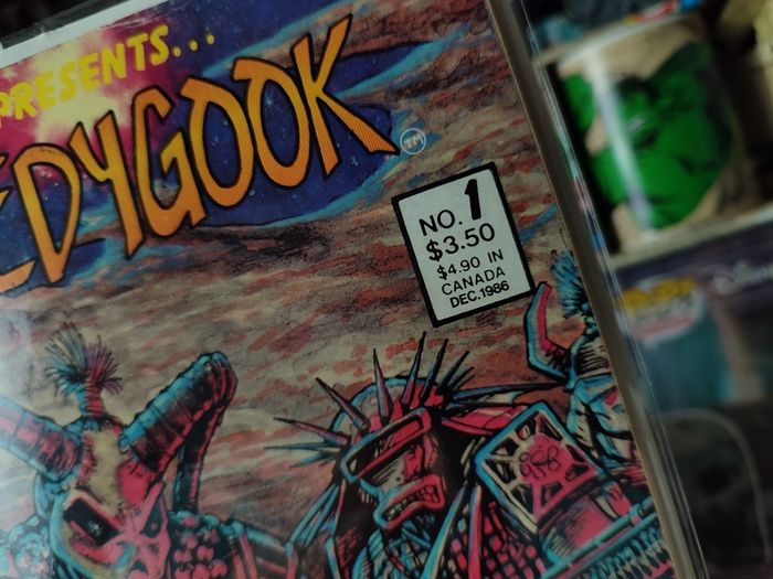 Gobbledygook ! First Issue ! VERY RARE ! Copper Age Comic grom 1986 ! by Mirage !