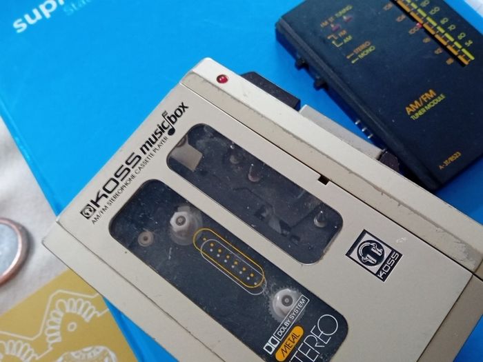 vintage walkman