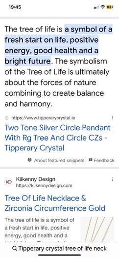 pendant Tipperary Crystal