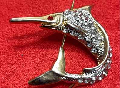 Swordfish  Brooch