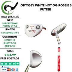 Odyssey White Hot OG Rossie S Putter / 34"