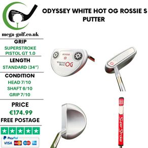 Odyssey White Hot OG Rossie S Putter / 34"