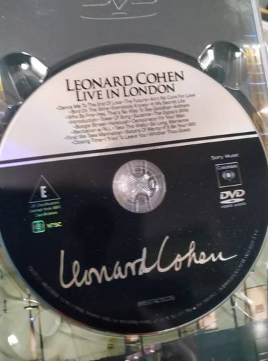 Leonard Cohen DVD